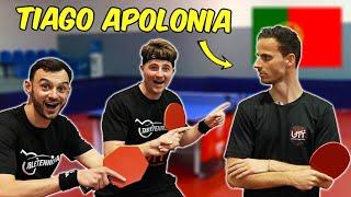 We Challenged Table Tennis Legend Tiago Apolonia!