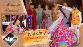 NISCHAY Wedding Celebration Day 4 Mehandi   Niharika Konidela   Nagababu Konidela Official