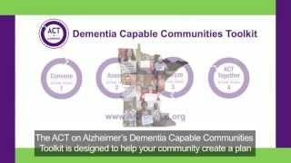 ACT on Alzheimer's Communities Toolkit - (phase 3 - step 1)