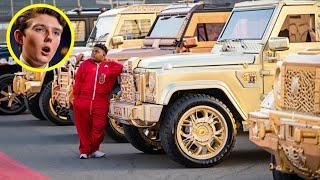 This Kid’s Car Collection Even Shocked Baron Trump