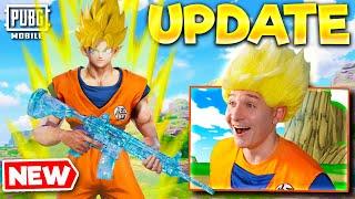 NEW DRAGON BALL MODE UPDATE REACTION - PUBG MOBILE