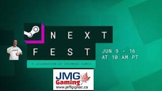  LIVE #JMGGaming (Steam Next Fest) Demo Night