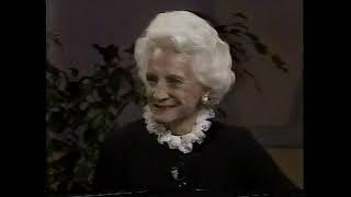 Mary Martin, Dorothy (Mrs. Oscar) Hammerstein--1982 TV Interview and Song