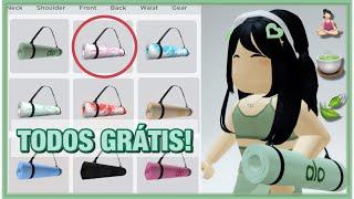 Como pegar ITENS de Yoga GRÁTIS! (Roblox)-‍️