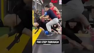 Learn the step through for your next fight #boxing #mma #kickboxing #ufc #muaythai #combat #wbc