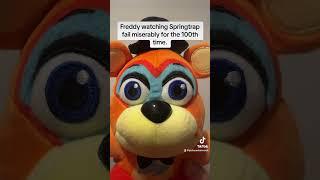 He Always Comes Back #fyp #foryou #foryoupage #fnafsecuritybreach #fnaf #comedy #plushies