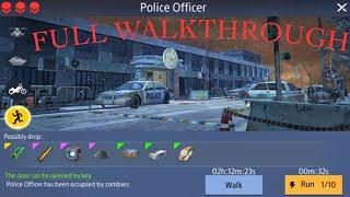 SURVIVAL WASTELAND ZOMBIE | POLICE OFFICE | FULL WALKTHROUGH