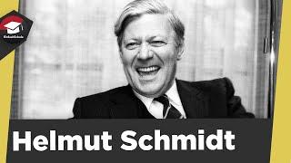 Helmut Schmidt simply explained - the first crisis chancellor - Interior Senator and Federal Chan...