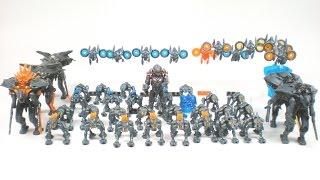 Halo Mega Bloks Promethean army