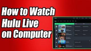 How to Watch Hulu Live TV on Mac & PC - Full Guide