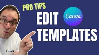 Canva Creator Shows How to Edit Canva Templates to Like a Pro