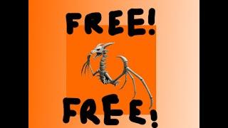 How to get the wyrm skeleten in roblox for free!!!