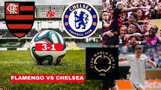 Flamengo vs Chelsea 3-1 Live FIFA Club World Cup Football Match Score Commentary Highlights Vivo