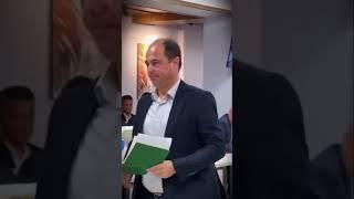 ZARMED Universitetida Samargand viloyati hokimi huzuridagi tadbirkorlar kengashi yig'ilishidan lavha