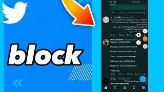 How To Block On Twitter App