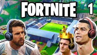 Messi & Ronaldo play FORTNITE!