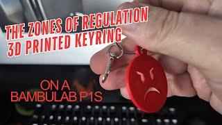 3d Printed Zones Of Regulation Keyring