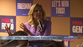 Dr. Jill Biden campaigns in Madison: "another Trump admin. would lead to more chaos"