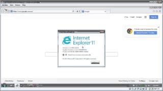 Check Internet Explorer browser version