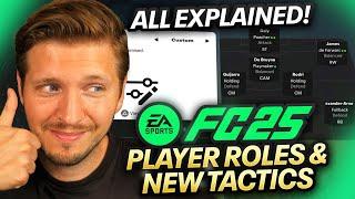 ALL PLAYER ROLES and NEW FC 25 TACTICS Tutorial