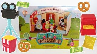 Does the Li’l Woodzeez Honeysuckle Theatre fit Sylvanian Families?  Unboxing and review