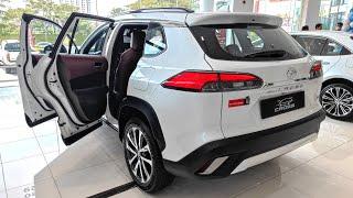 2023 Toyota Corolla cross 1.8L Full SUV - White Color | Famous Crossover - Exterior and Interior