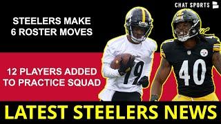 Pittsburgh Steelers News: Steelers Sign 3 Players, Put 2 On IR, Cut 1 And Add 12 To Practice Squad