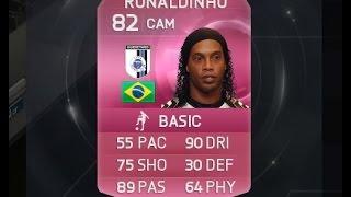 FIFA 15 Pink Ronaldinho (82) /IG Stats & Gameplay