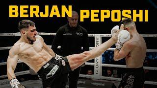 Most EXCITING Young Kickboxer | Berjan Peposhi is On the Rise