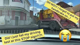 STOP SIGN JUNCTION - Stop Sign: Did I just FAIL my driving test? 