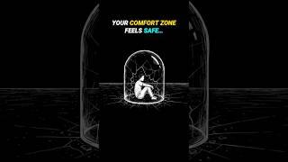 Your comfort zone feels safe but... #motivation #inspiration #discipline #comfortzone #nevergiveup