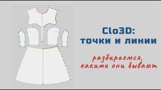 Clo3D:  точки и линии