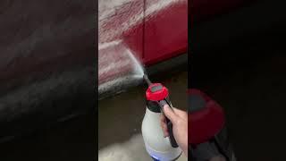 Première utilisation du canon à mousse portable de chez Shine sur ma Renault Megane E-Tech !