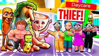 DAYCARE ITALIAN BRAIN ROT FASHION SHOW THIEF | Roblox | Brookhaven RP