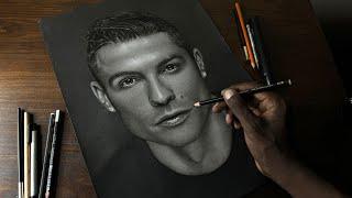 Drawing Cristiano Ronaldo•Time lapse