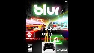 BLUR: SPLIT SCREEN SETTINGS FOR MULTIPLE PLAYERS (2-4) | Best Setting WORKS WITH ALL GAMEPADS