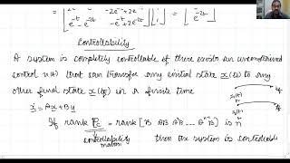 Lecture 31: Time response, Controllability and Observability
