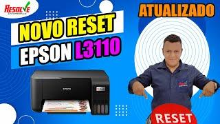  NOVO Reset Epson L3110 Simples, Direto, fácil de usar. Luzes do papel e tinta piscando [RESOLVIDO]