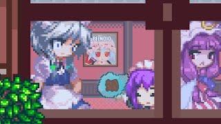 Sakuya Tries to Clean a Window ( ̶G̶o̶e̶s̶ ̶w̶r̶o̶n̶g̶) [東方 Touhou - Sprite Animation]