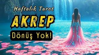 Akrep Burcu Haftalık Tarot - Dönüş Yok Bu Yoldan!