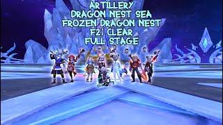 Dragon Nest SEA - Frozen Dragon Nest F21 Clear Full Stage as Artillery & Reward From All Stage