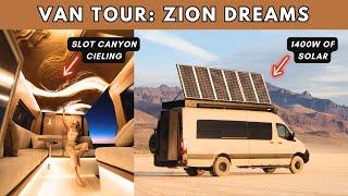 Zion Canyon Inspired Desert Oasis Van TOUR