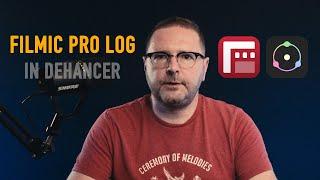 Как работать с файлами Filmic Pro Log в Dehancer для iOS