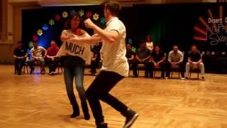 Desert City Swing JJ Finals 2016  Sean McKeever   Emeline Rochefeuille