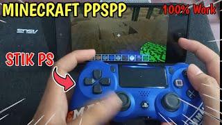 PERTAMA KALI MAIN MINECRAFT PAKAI STIK PS! BELUM BANYAK TAHU MINECRAFT TERSEMBUNYI DI PPSPP worth it