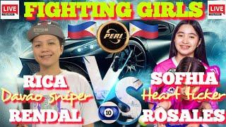 RICA RENDAL vs. SOFHIA ROSALES 10 BALLS PAREHAS