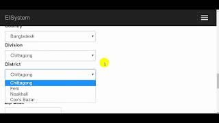 Cascading drop down  Demo(Using Jquery Ajax)