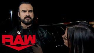 Drew McIntyre abruptly declines an interview with Jackie Redmond: Raw highlights, Nov. 6, 2023