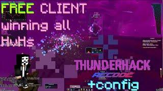 HvH KING w/ FREE Client | InfinityHvH w/ ThunderHack Recode + Config download