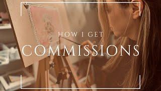 ARTISIT VLOG AND HOW I GET COMMISSIONS  | Alex Goddard Art